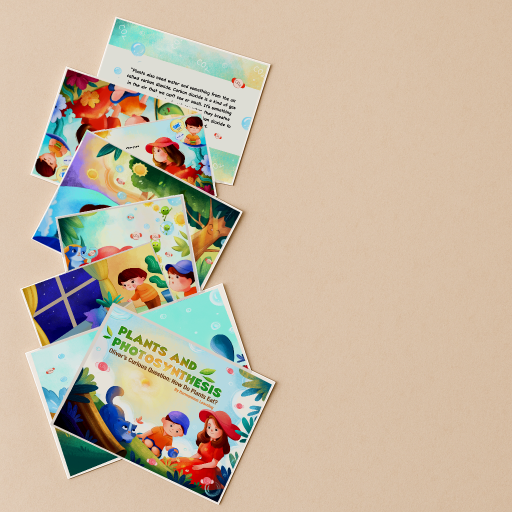 Plants and Photosynthesis; Oliver’s Curious Question: How Do Plants Eat?