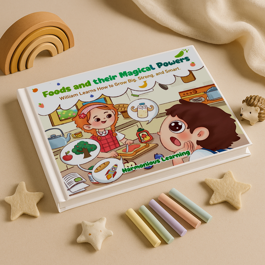 Foods and Their Magical Powers: William Learns How to Grow Big, Strong, and Smart