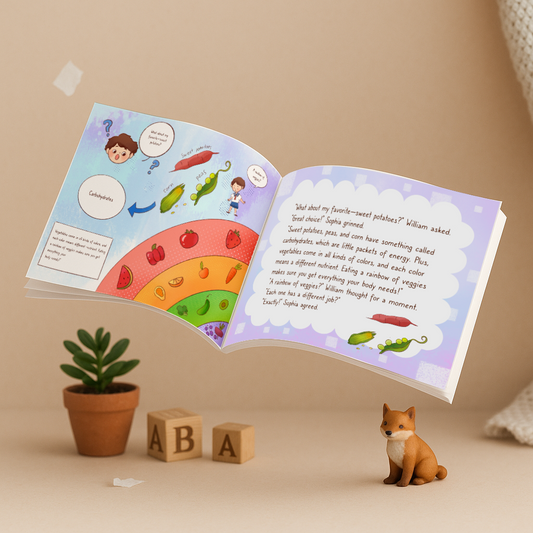 Foods and Their Magical Powers: William Learns How to Grow Big, Strong, and Smart