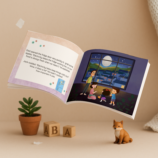 Jack and Chloe’s Adventure into How Electricity Lights Homes